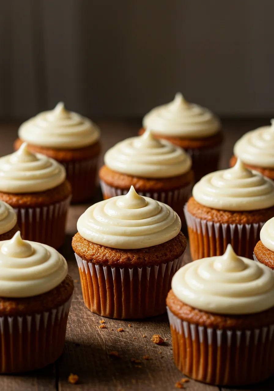Carrot Cream Cheese Cupcakes - secondary view